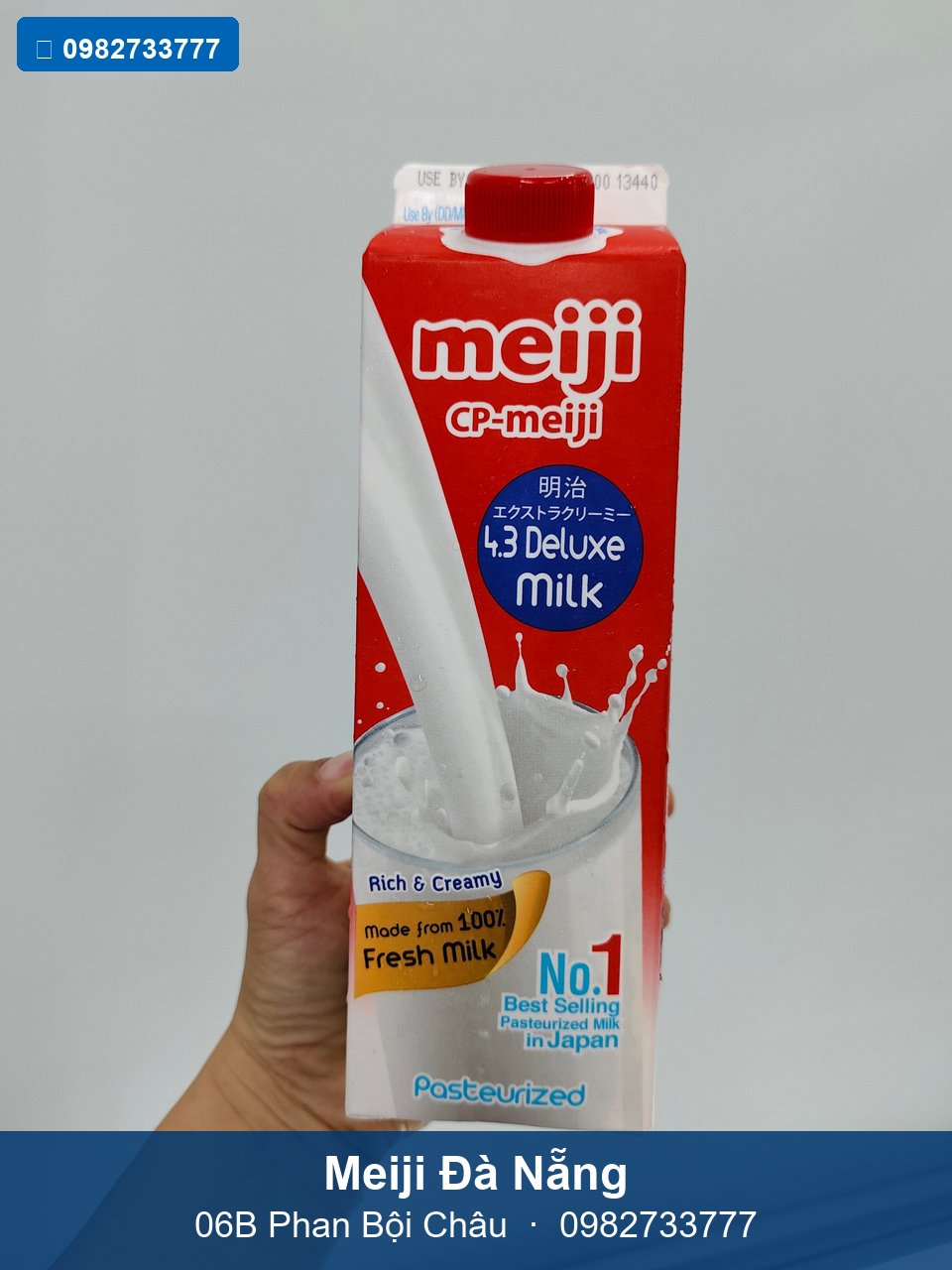 Sữa Meiji Deluxe 4.5% 946ml CP-Meiji